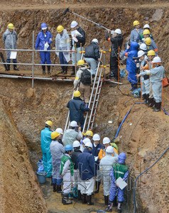 日本原子能規制委調查大飯核電站地下斷層（圖）