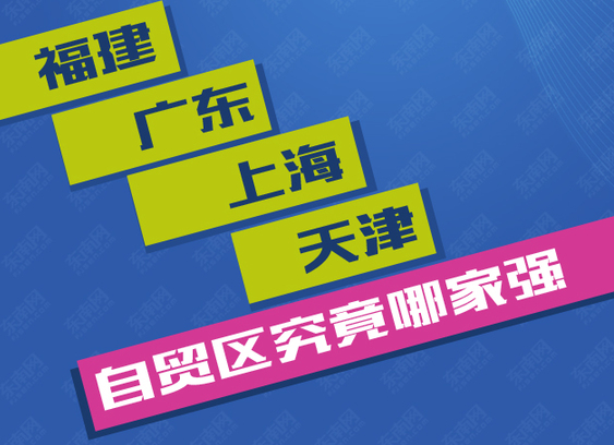 福建、廣東、上海、天津 自貿區究竟哪家強